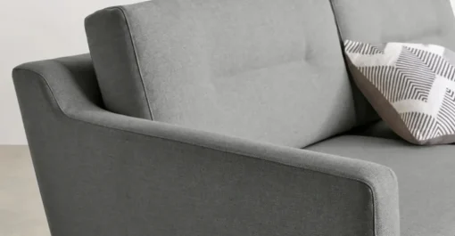 Seccional con Chaise Longue a la Izquierda Walker – Gris