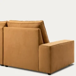 Seccional con Chaise Longue a la Derecha Loft – Camel