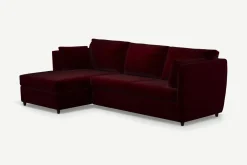Seccional con Chaise Longue a la Derecha Milner – Borgoña