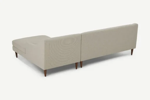 Seccional con Chaise Longue a la Izquierda Herton – Beige Cebada