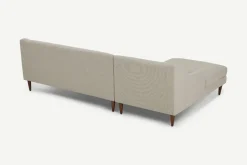 Seccional con Chaise Longue a la Izquierda Herton – Beige Cebada