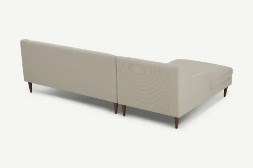Seccional con Chaise Longue a la Izquierda Herton – Beige Cebada