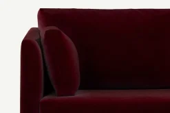 Seccional con Chaise Longue a la Derecha Milner – Borgoña