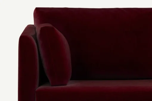 Seccional con Chaise Longue a la Derecha Milner – Borgoña