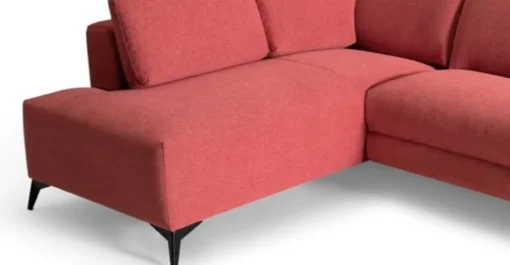 Seccional con Chaise Longue a la Izquierda Amicci – Coral