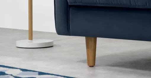 Seccional con Chaise Longue a la Izquierda Dallas – Azul Marino
