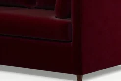 Seccional con Chaise Longue a la Derecha Milner – Borgoña
