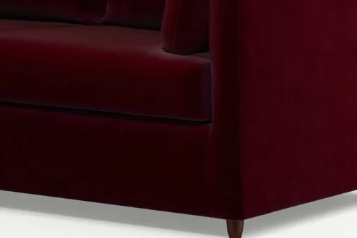 Seccional con Chaise Longue a la Derecha Milner – Borgoña