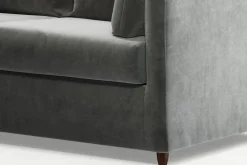 Seccional con Chaise Longue a la Derecha Milner – Gris Acero