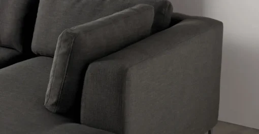 Seccional con Chaise Longue a la Izquierda Monterosso – Gris Marengo
