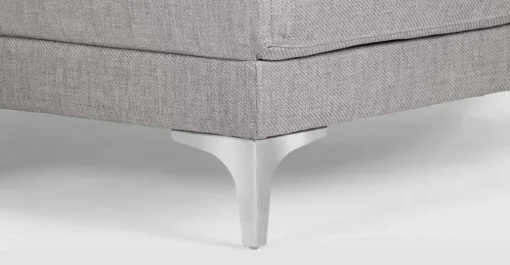 Seccional con Chaise Longue a la Derecha Vittorio – Gris Perla