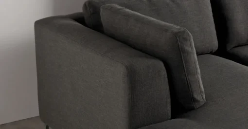 Seccional con Chaise Longue a la Derecha Monterosso – Gris Marengo
