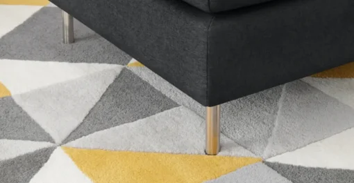 Seccional en U Vento – Gris Sterling