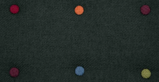 Seccional Ritchie – Gris Antracita con Botones de Colores