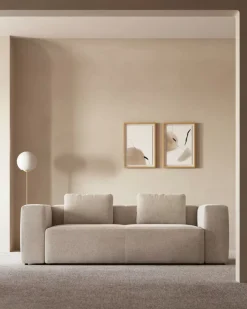 Sofá 3 Cuerpos Blok – Beige