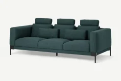 Sofá 3 Cuerpos Daxton – Juniper Blue Weave