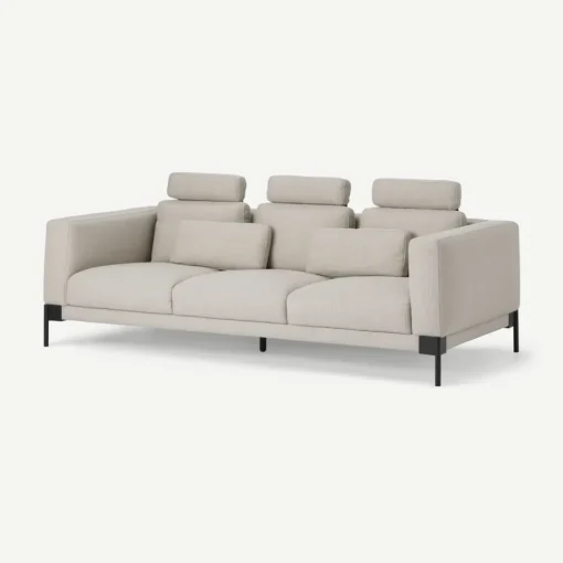 Sofá 3 Cuerpos Daxton – Oat Weave