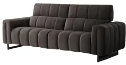 Sofá 2 Cuerpos Hampton – Negro