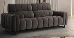Sofá 2 Cuerpos Hampton – Negro