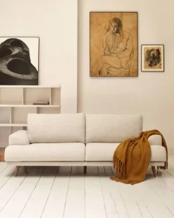 Sofá 3 Cuerpos Karin – Beige