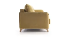 Sofá 3 Cuerpos Litchy – Mostaza