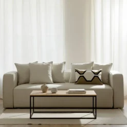Sofá 2 Cuerpos Livorno – Beige