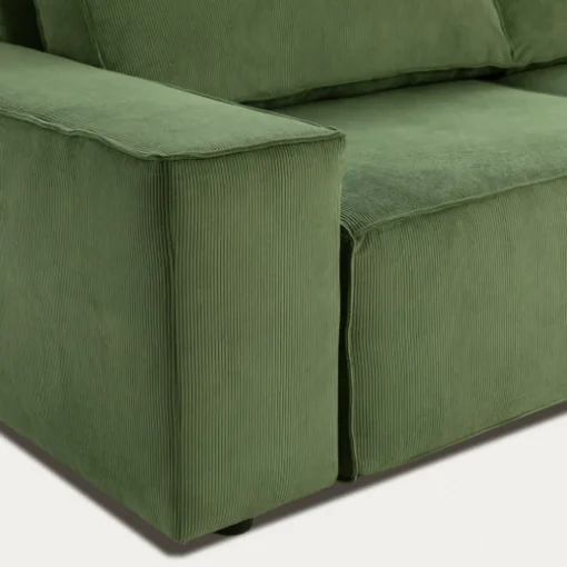 Sofá 2 Cuerpos Loft – Verde Bosque