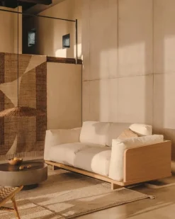 Sofá 2 Cuerpos Oaq – Beige