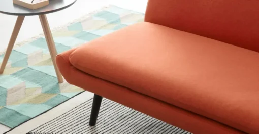 Sofá Cama Click Clack Edwin – Naranja Retro