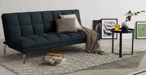 Sofá Cama Click Clack Hallie – Azul Egeo