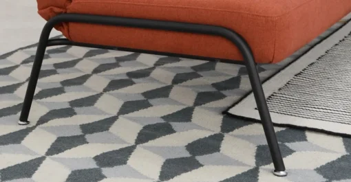 Sofá Cama Click Clack Knox – Naranja Retros