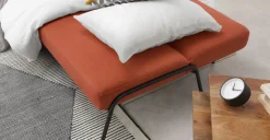 Sofá Cama Click Clack Knox – Naranja Retros