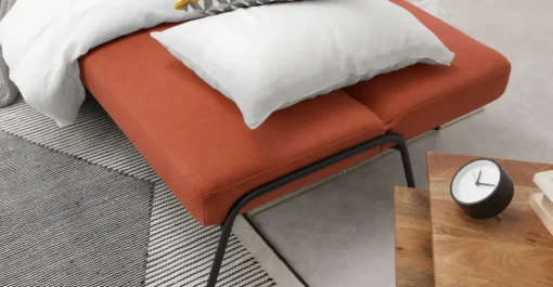 Sofá Cama Click Clack Knox – Naranja Retros