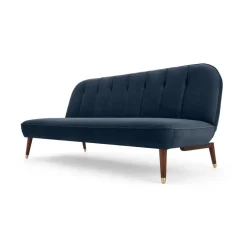 Sofá Cama Click Clack Margot – Azul Zafiro