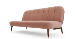 Sofá Cama Click Clack Margot – Rosa Ruborizado