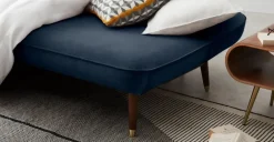 Sofá Cama Click Clack Margot – Azul Zafiro