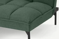 Sofá Cama Hallie, Verde Bahía Con Patas Negras