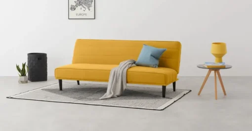 Sofá Cama Kitto – Amarillo Mantequilla