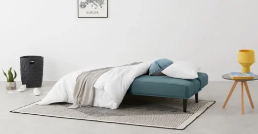 Sofá Cama Kitto – Azul Helado