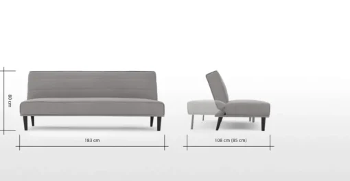Sofá Cama Kitto – Gris Nube