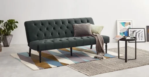 Sofá Cama Slipper – Gris Medianoche