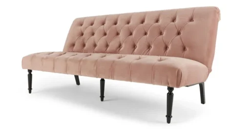 Sofá Cama Slipper – Rosa Vintage.