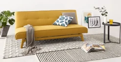 Sofá Cama Yoko – Amarillo Caramelo