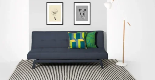 Sofá Cama Yoko – Azul Cuarzo