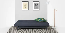 Sofá Cama Yoko – Azul Cuarzo