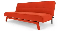 Sofá Cama Yoko – Naranja Atómico