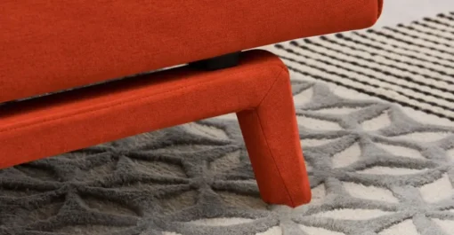 Sofá Cama Yoko – Naranja Atómico