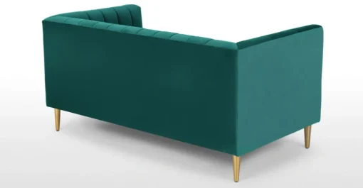 Sofá de 2 Cuerpos Amicie – Azul Espuma de Mar