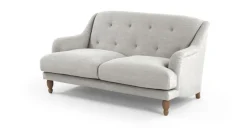 Sofá de 2 Cuerpos Ariana – Gris Elegante