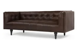 Sofá de 3 Cuerpos Connor – Marrón Vintage